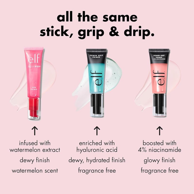 e.l.f. Jelly Pop Dew Primer - Limited Edition Translucent Face Primer for Moisturizing & Smoothing Skin | Vegan & Cruelty-Free