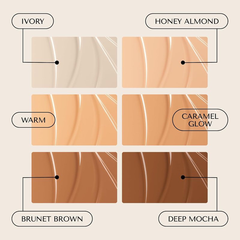 Hush Glow™ Foundation Cushion SPF 30 | Lightweight, Skincare-Infused Foundation for Mature Skin with Hyaluronic Acid & Peptides - Warm