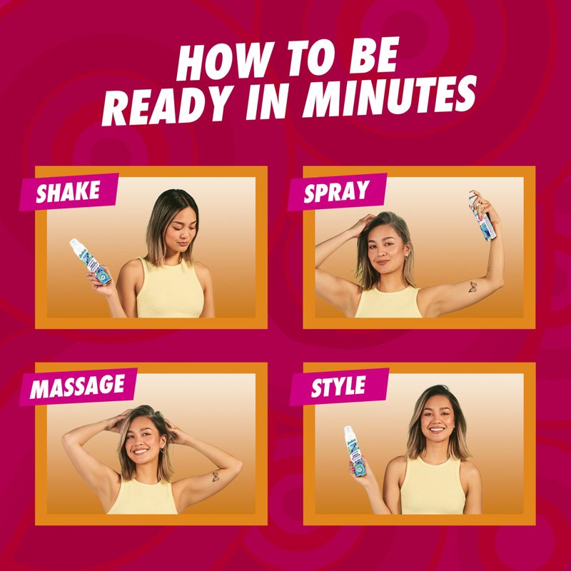 Batiste Instant Hair Refresh Dry Shampoo XXL Stylist Volume, 200 ml (120 g)
