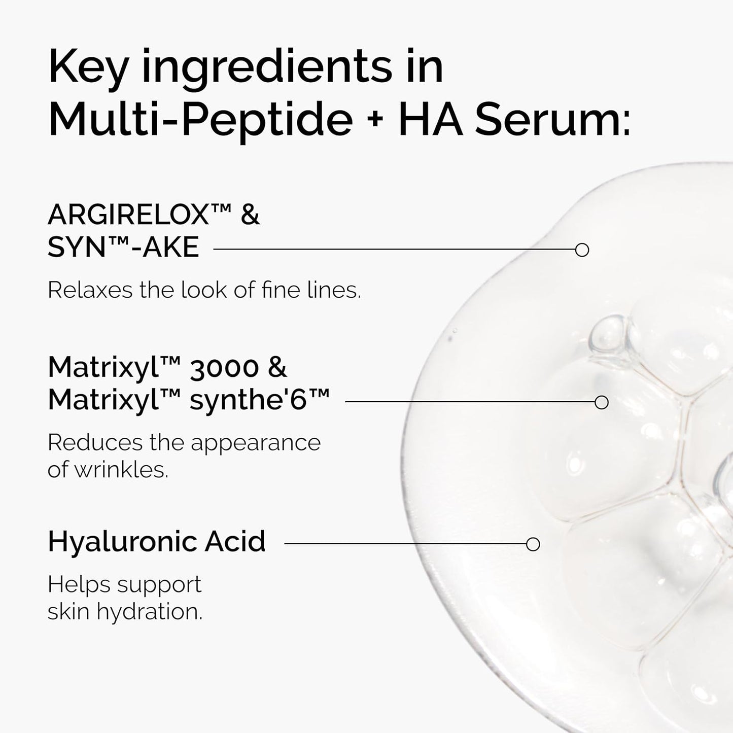 The Ordinary Age Support Set - 3-Step Anti-Aging Skin Care Regimen with Multi-Peptide & HA | Eye Serum & Moisturizer
