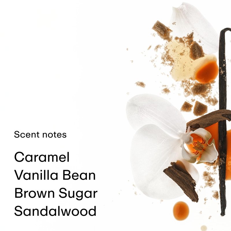 PHLUR Caramel Skin Body Mist, 8 Fl Oz – Hair and Body Perfume for Women, Warm Caramel Vanilla Body Spray with Bergamot, Sandalwood and Musk Fragrance