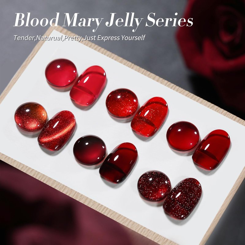BORN PRETTY 7ML 6Colors Gel Nail Polish 20251222B