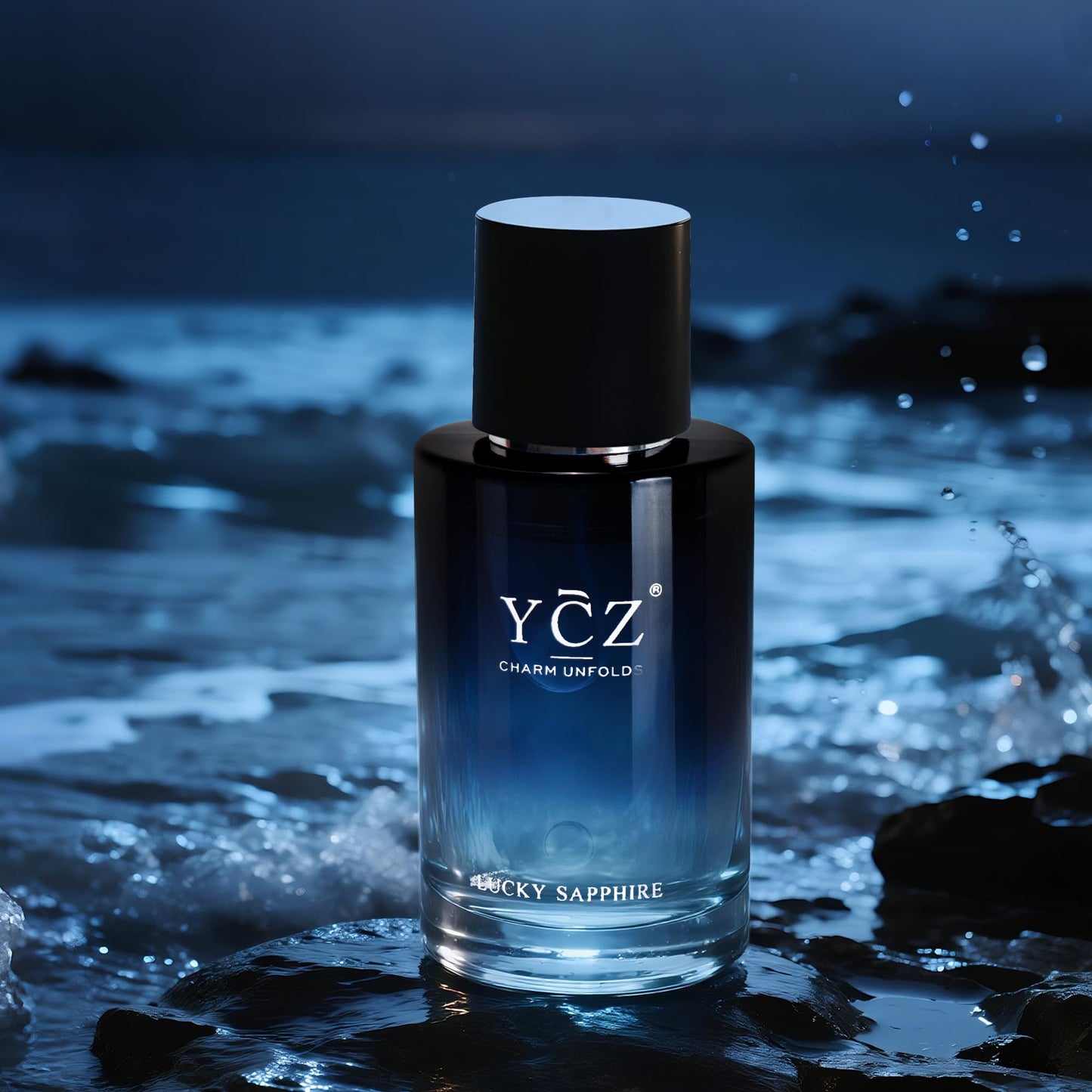 Ycz Lucky Cologne, Long-Lasting Men's Perfume, Exudes A Masculine Free and Easy Aura, Sweet Flower and Fruit Fragrance, 1.7 Oz Portable and Practical, A Must for Date Night, Romantic Fragrance