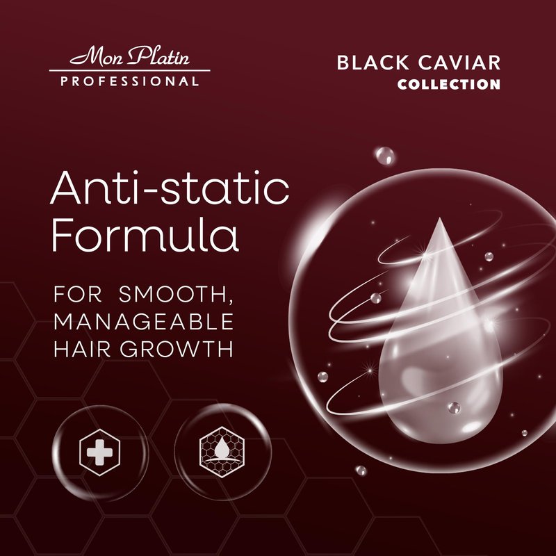 Black Caviar Blonde Hair Mask - Intensive Moisturizing Treatment for blonde, bleached, or Color Treated Hair - Special Antistatic Formula,SLS/Salt Free 500ML
