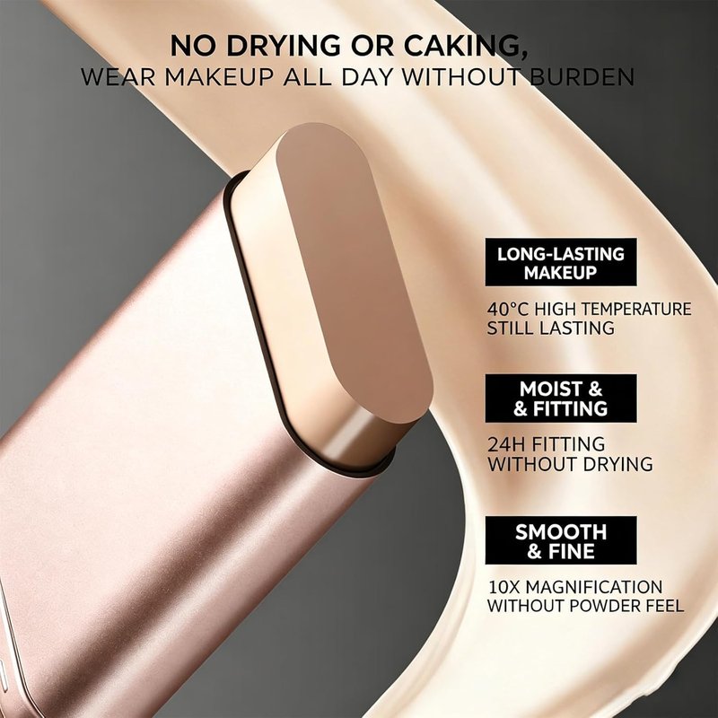 Skiennix Foundation Stick - Dual-Ended Contour Stick for Natural, Long-Lasting Coverage | Ivory White