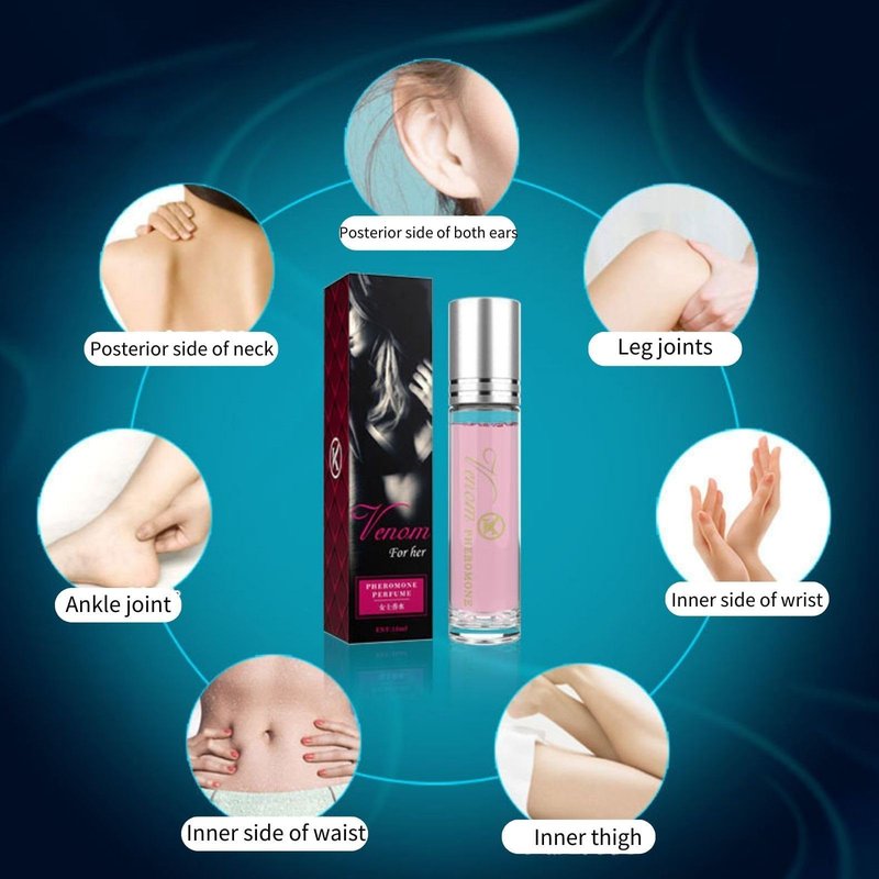 OMYIJVS 2Pcs Pheromones Perfumes for Women, Roll On Perfume Phero Oil, Specially Designed For Women, Long Lasting Perfume Oils for Women, Travel Size