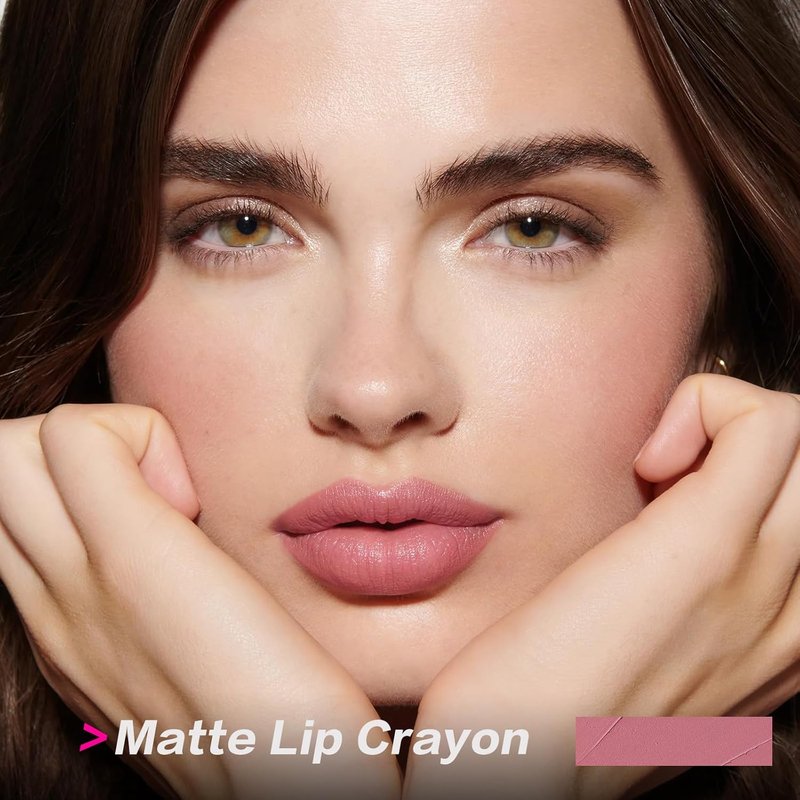 FOCALLURE Ultra Chic Lipstick,Moisturizing Lip Crayon,Lightweight Color without Drying or Fading,Long Lasting Waterproof Lips Makeup,BRAVE