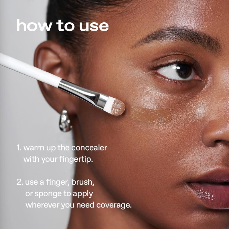 Regine Switzerland Glow Not Dry Concealer - Full-Coverage Under-Eye & Blemish Coverage | 0.4 oz Beige