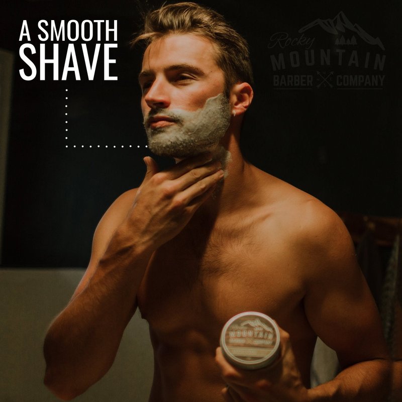 Sandalwood Shaving Cream for Men - Thick Lather for Traditional & Cartridge Shaving | 5oz Tin
