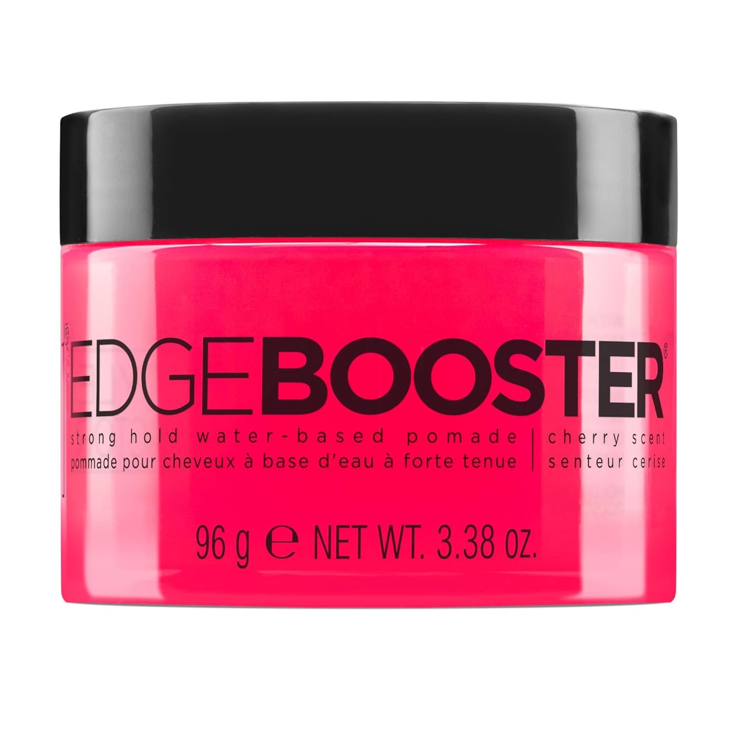 Style Factor EDGE BOOSTER Pomade - Strong Hold Water-Based Formula with Argan Oil for Moisture & Shine | 3.38 oz Cherry