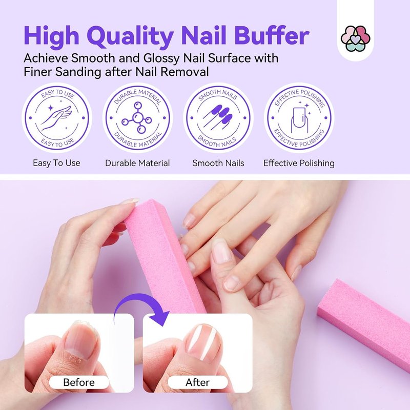 SAVILAND Pure Acetone Nail Polish Remover Kit: 8.45oz Gel & Acrylic Nail Remover with Cuticle Oil, Buffer, Files & Scraper for Quick, Gentle Removal of Gel Polish, Dip Powder & Acrylic Nails Home Use