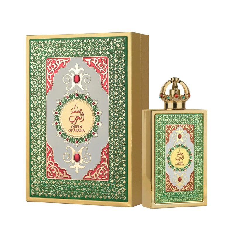 Lattafa Pride Queen of Arabia – Floral, Woody, Sweet, Amber – Eau de Parfum Spray Long-Lasting Fragrance for Women, 3.4 Ounce / 100 ml