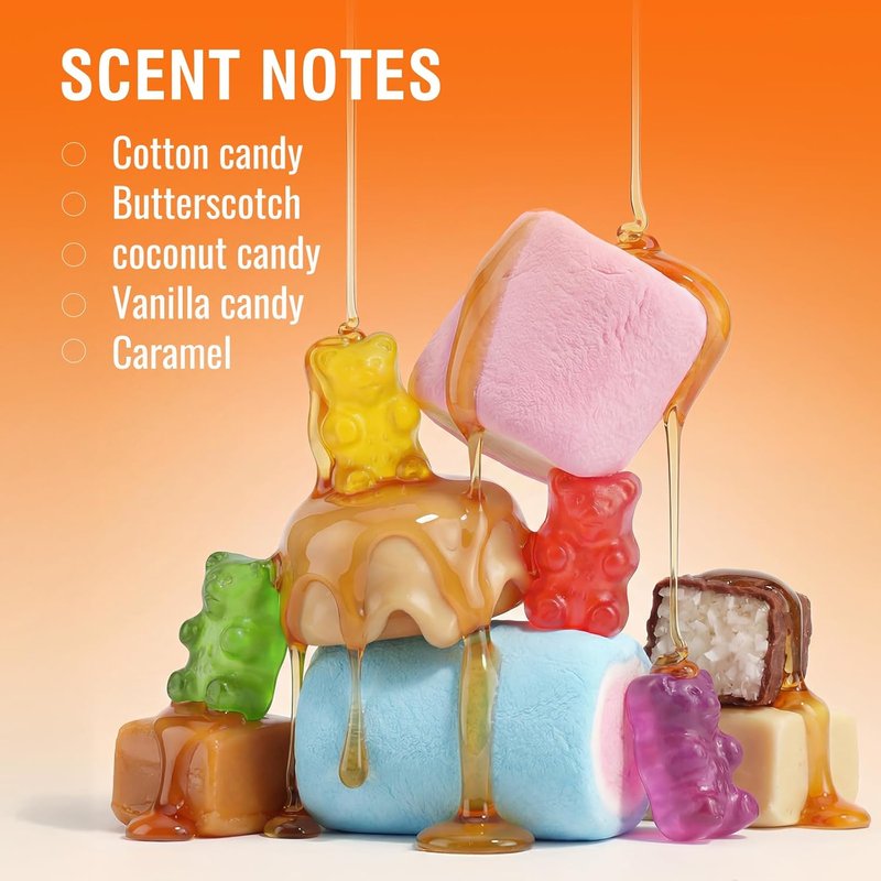 Candyholic Eau de Parfum for Women - Sweet Cotton Candy & Butterscotch Scent | 3.4 Fl Oz (100ml)