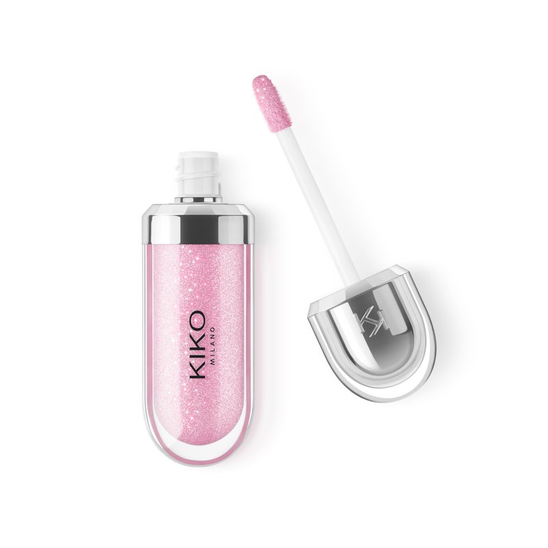 Kiko Milano 3D Hydra Lip Gloss – High Shine, Hydrating, Plumping, Non-Sticky, Moisturizing Lip Makeup – 05 Pearly Pink – 6.5ml
