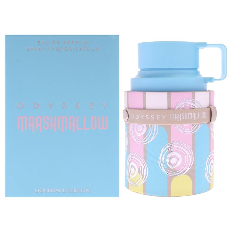 Odyssey Marshmallow Gourmand Perfume for Women - 3.4 oz EDP Spray | Sweet & Irresistible Fragrance