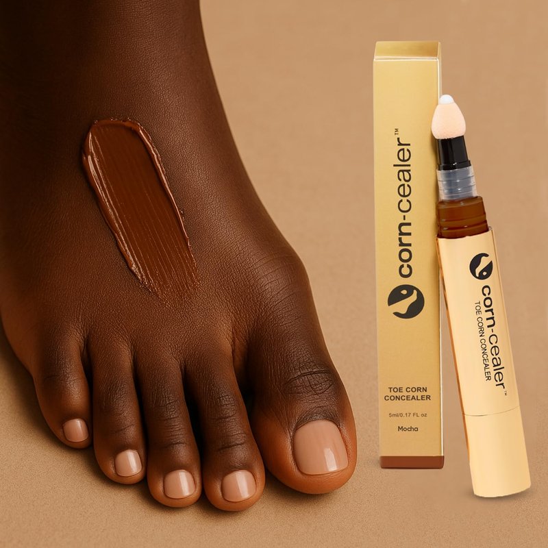 Regine Switzerland Toe Corn Makeup - Instant Coverage for Corns & Blemishes | Waterproof | Mocha