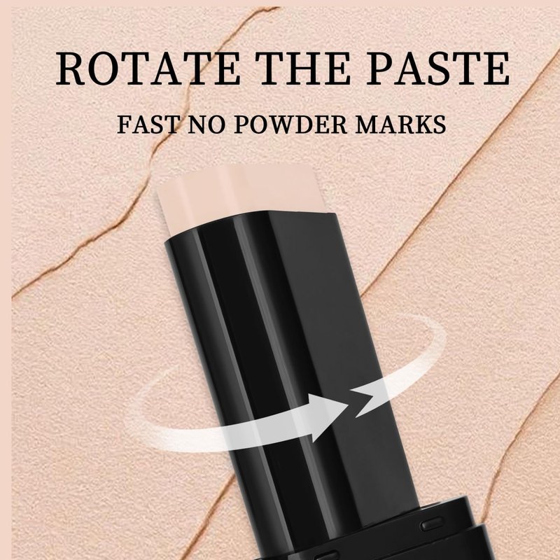 Skiennix Dual-Ended Foundation & Concealer Stick - Long-Wear Matte Makeup for All Skin Tones (03 Light)