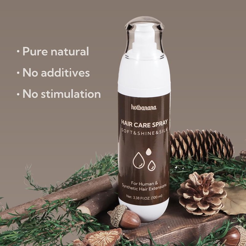 Leave-in Conditioner Spray - Anti-Frizz Detangling Spray for All Hair Types | 3.38 Oz