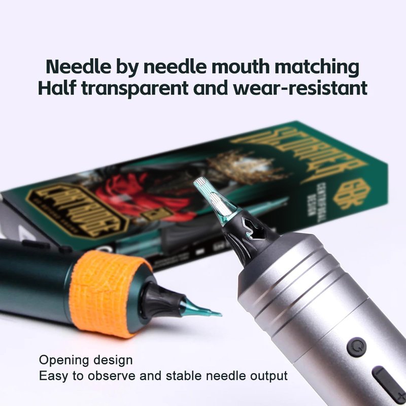 GBK 20Pcs Tattoo Cartridge Needles Assorted Mixed Size #12 Standard Round Liner-2Pcs each of 3RL 5RL 7RL 9RL 11RL 5RM 7RM 9RM 11RM 13RM Disposable Membrane Tattoo Needles Caetridge (First Try 2 20Pcs)