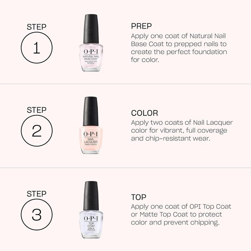 OPI Nail Lacquer Classic Nail Polish Colors | Pink & Purple Shades | Crème, Shimmer, and Glitter Chip Resistant Nail-Polish | Fast Drying, Streak-free Formula | 0.5 Fl Oz