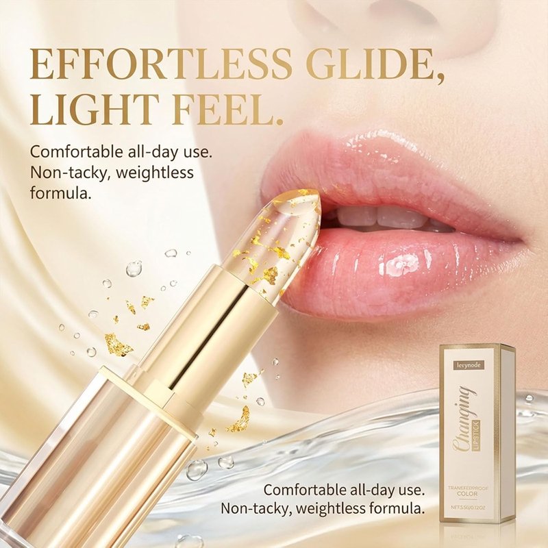 Skiennix Color Changing Lipstick - Transferproof PH Activated Tint Balm | Long-Lasting Hydrating Glow (1pc)