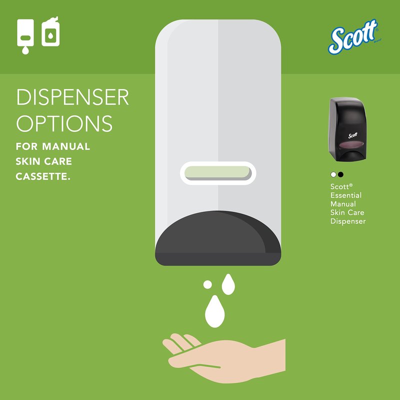 Scott Professional Green Certified Foam Hand Soap (91565), 1.0 L, Foaming, Clear, No Fragrance Added, Manual Refills, Ecologo, NSF E-1 Rated (6 Bottles)