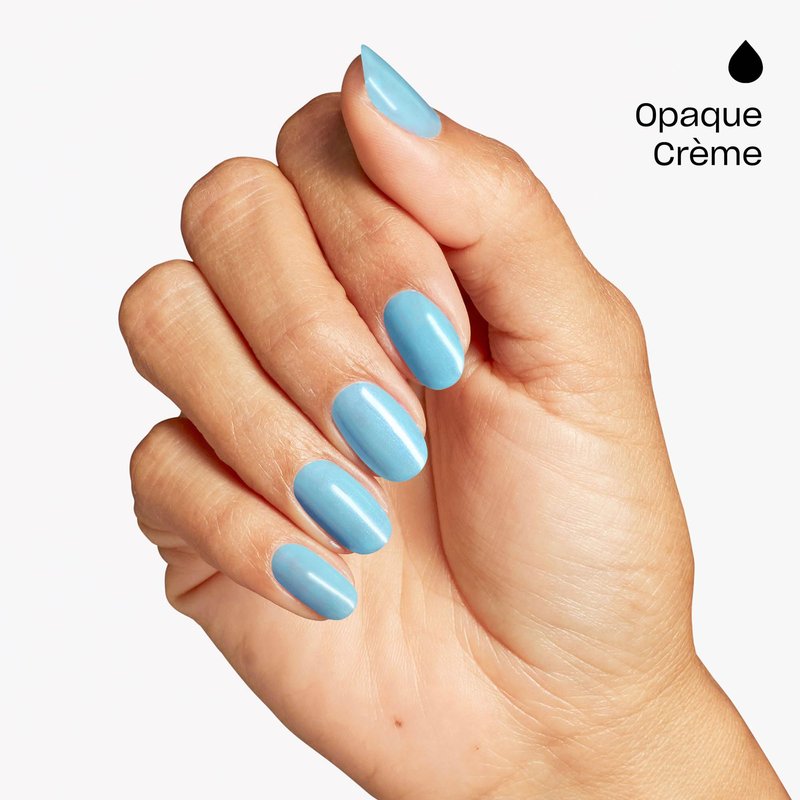 OPI Infinite Shine Sea Me Now | Opaque Soft Cool Turquoise Blue with Shimmer Long Wear Nail Polish | The New OPIcons Collection | Spring 2026