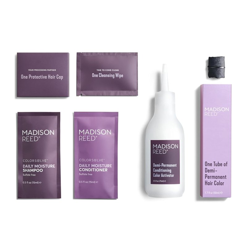 Madison Reed Demi-Permanent Hair Color - Effortless Ammonia-Free At-Home Dye | Iconic Bronde (8AG Dark Beige Bronde)