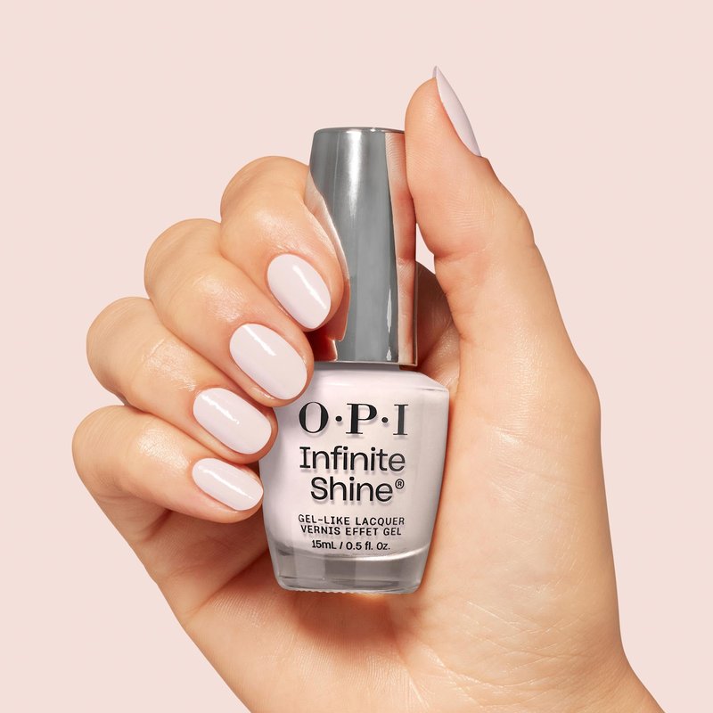OPI Infinite Shine Beyond the Pale Pink | Opaque Nude Pale Pink Crème Long Wear Nail Polish | Vegan, Long Lasting, Streak Free