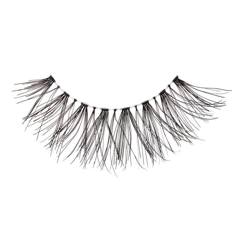 KISS So Wispy, False Eyelashes, 'Style #01', 14mm, Includes 5 Pairs Of Lashes, Easy to Apply, Reusable Lash Clusters