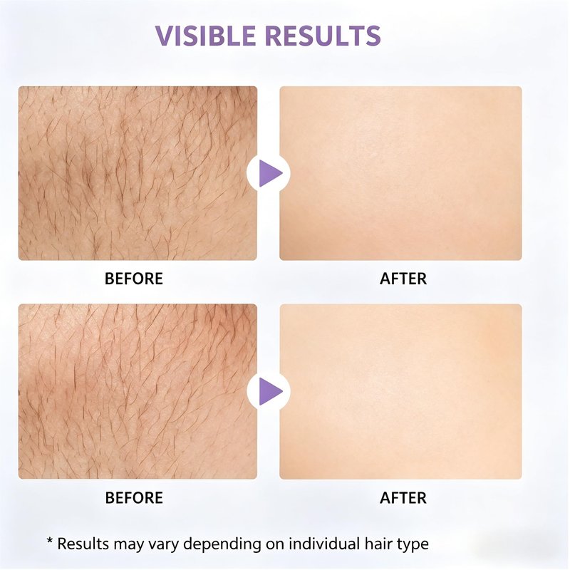 Pain-Free Hair Removal Spray, 2026 New Gentle Hair Removal foam for Smooth Skin, Hair Removal Mousse for Women and Men Multiple Body Areas Legs Arms Underarms Bikini Line Chest and Back (1PC)