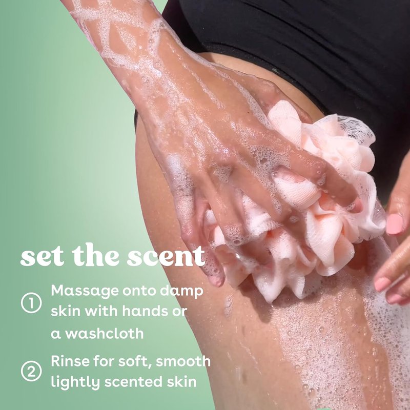 Cashmere Body Wash - Crème de Pistachio, Moisturizing Gel Formula with Shea Butter & Vitamin E | 16 fl oz