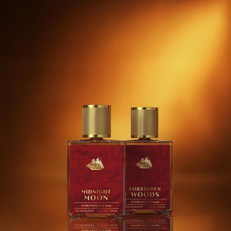 Old Spice Signature Cologne for Men, Forbidden Woods Premium Scent with Notes of Spiced Oud + Amber, 3.4 fl oz