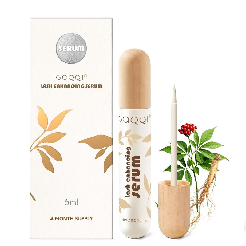 Eyelash Growth Serum - Natural Formula for Longer, Fuller Lashes | Vegan & Cruelty-Free (6ml)