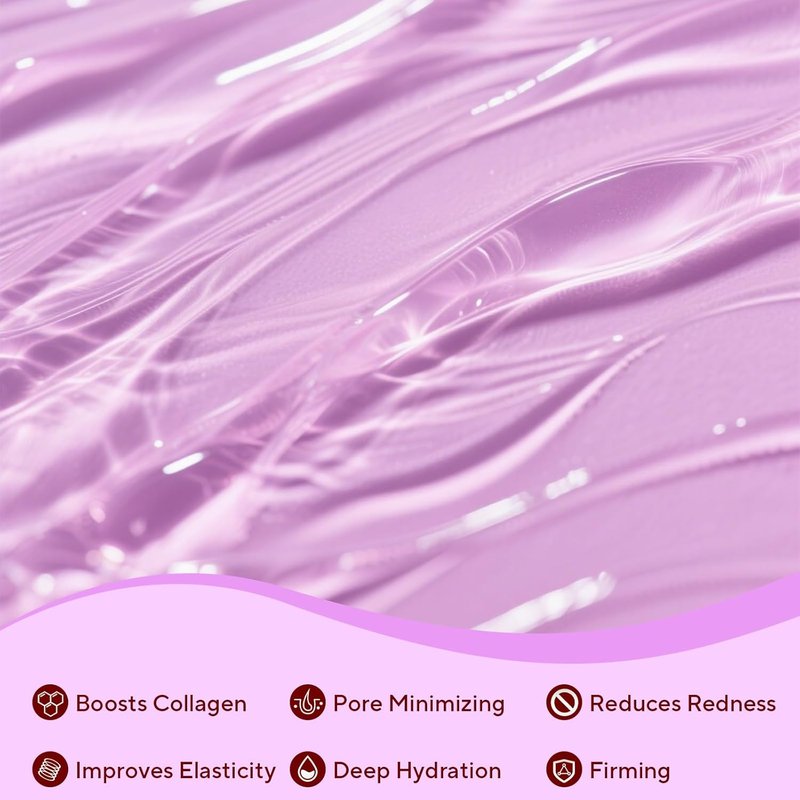Collagen Face Mask - 4 Pack Bio-Collagen Deep Hydrating Overnight Masks for All Skin Types