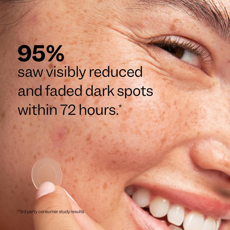 Dark Spot Microdarts | Peach Slices for Discoloration & Redness - 9 Ct Pimple Patches with Niacinamide & Vitamin C