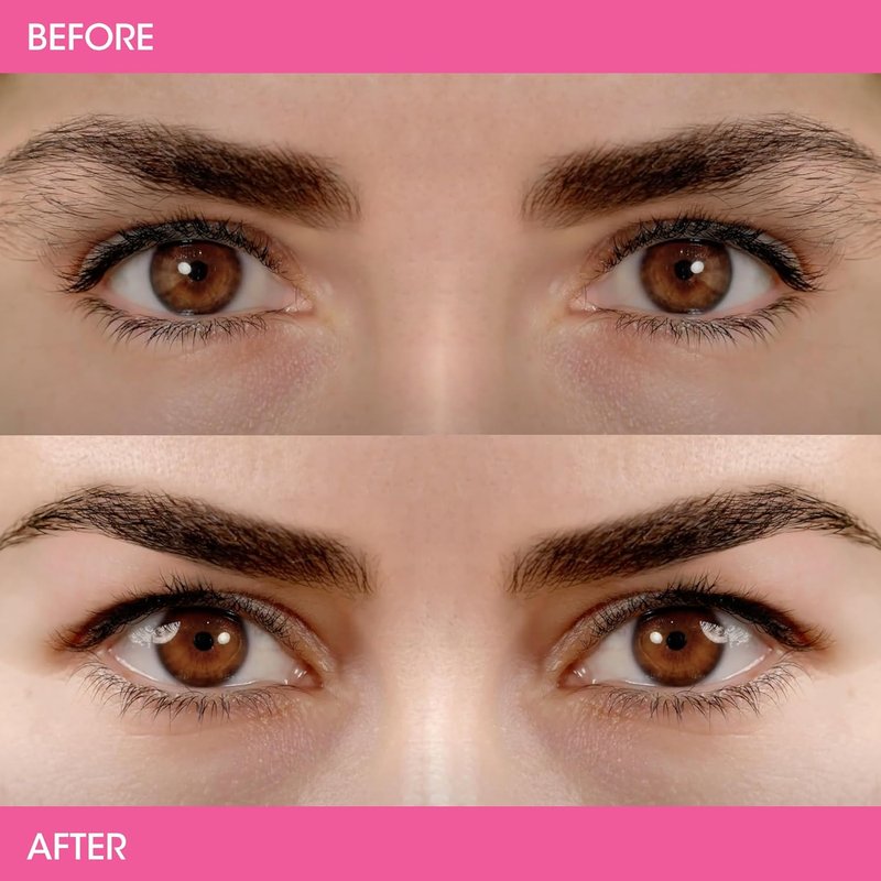 Nad's Eyebrow Wax Strips - Effective Facial Hair Removal Kit for Women | 6 Wax Strips, 6 Calming Wipes, 2g Powder