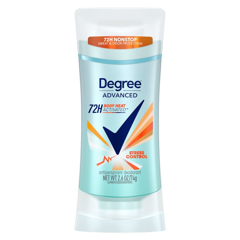 Degree Antiperspirant Deodorant Bundle with 72-Hour 2.6 oz Stress Control and Advanced Protection Sheer Powder