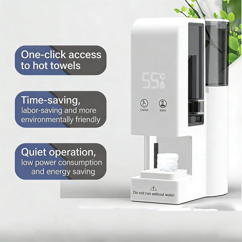 Disposable Face Towel hot face towel, Towels for Disposable Face Towel Warmer Dispenser for Dressing Tables and Bathrooms