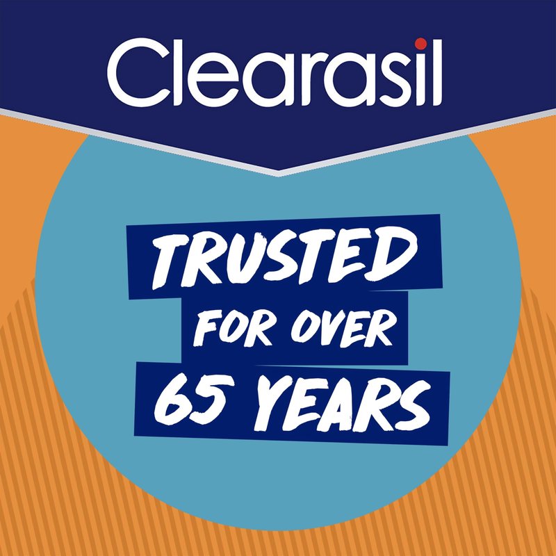 Clearasil Stubborn Acne Control 5in1 Exfoliating Wash, Maximum Strenght with 2% Salicylic Acid Acne Treatment Medicine, Daily Acne Facial Cleanser 6.78 fl oz