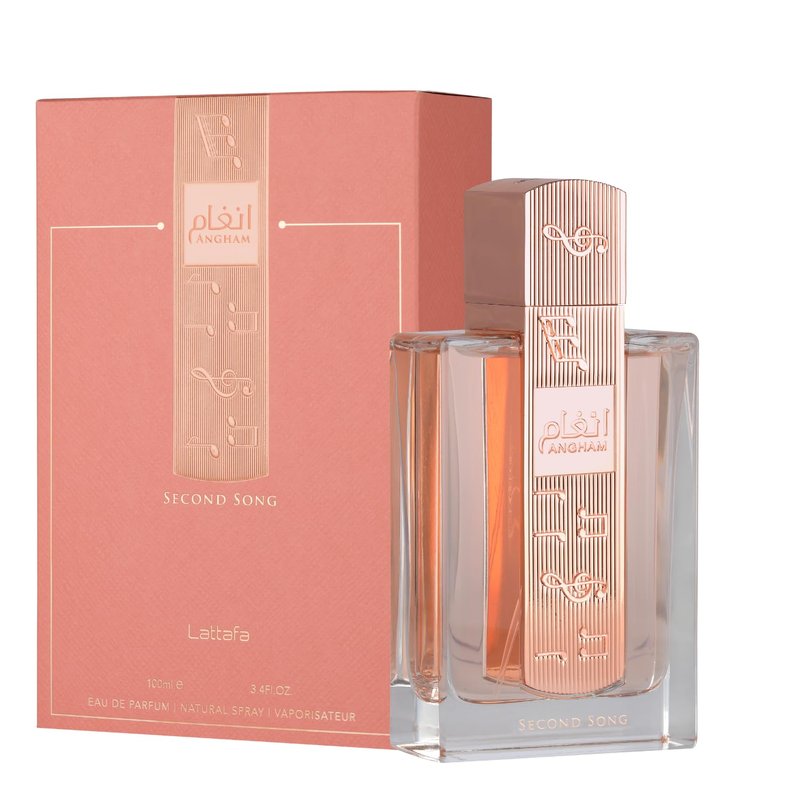 Lattafa Angham Second Song Eau de Parfum 100ml - Unisex Oriental Vanilla Fragrance | Long-Lasting Sweet & Creamy Scent