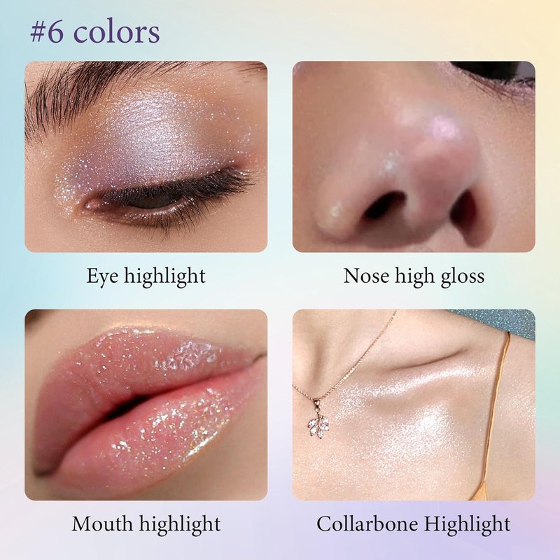 Long-Lasting Waterproof Eyeshadow Stick - Cream Shimmer Pencil, High Pigment, 01 Golden Sands