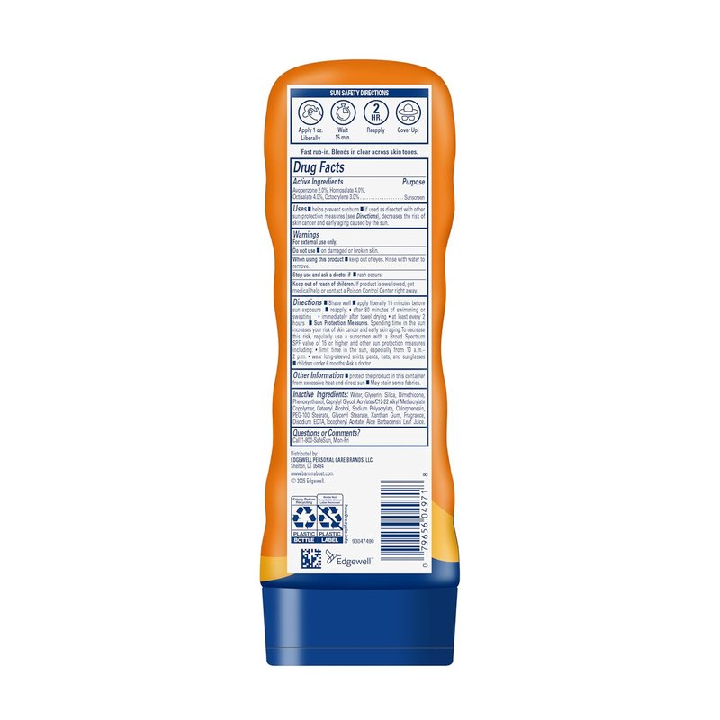 Banana Boat Sport Ultra Lotion Sunscreen Broad Spectrum, SPF 30, 8oz each, Twin Pack