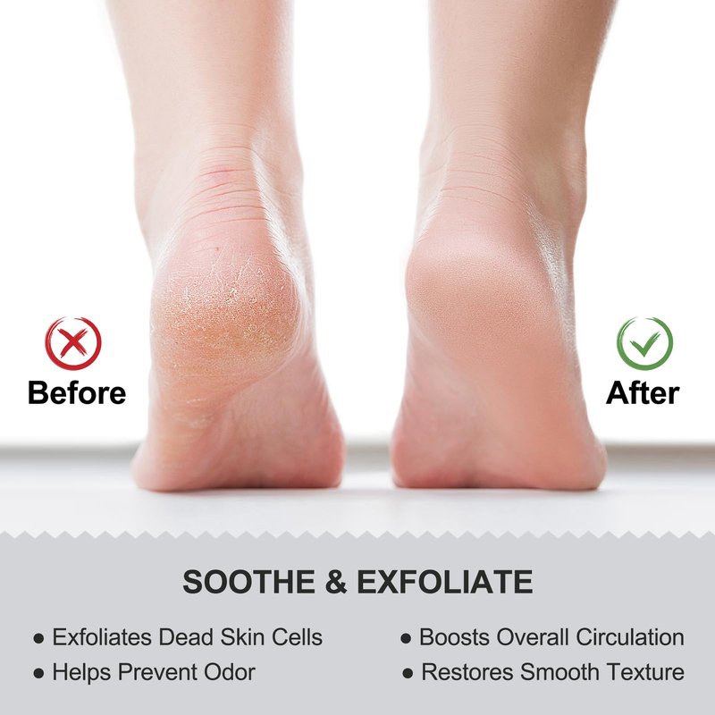 EaTubano Bath Shower Foot Scrubber Mat - Silicone Shower Foot Scrubber Mat (XL) Cleaner Foot Toes Clean Pad Without Bending Non-Slip Suction Cups Bathroom mat 17.2 * 13 inch - Grey