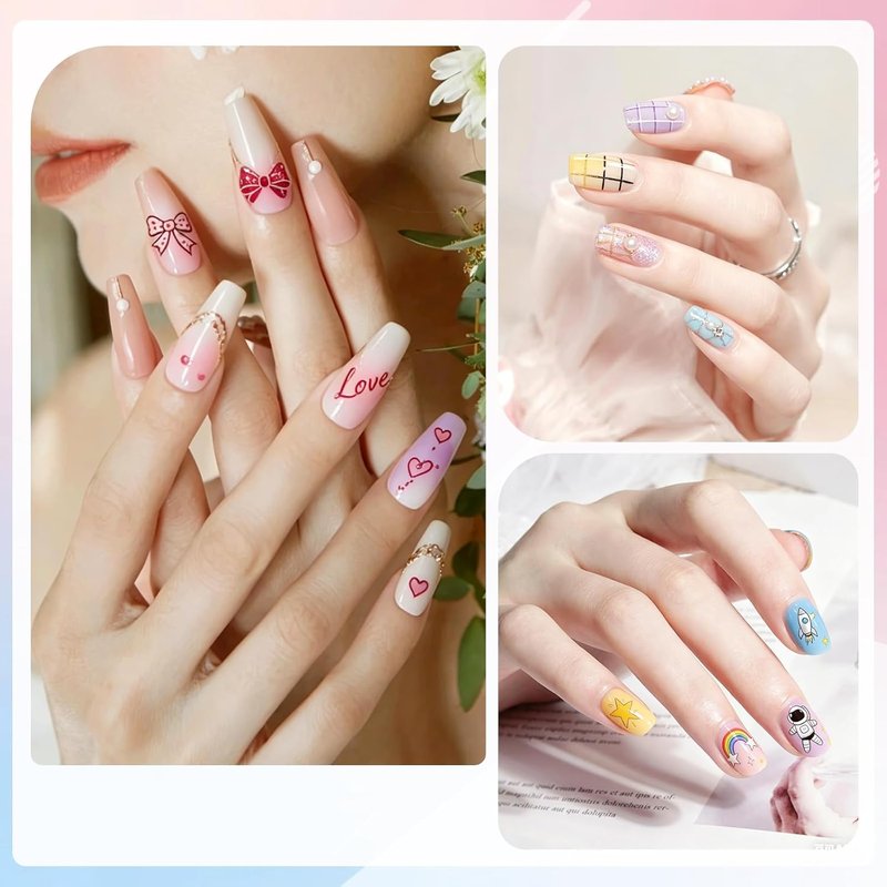 Biutee Nail Stamping Kit - 16 Pcs Nail Art Plates with Silicone Stamper & Scraper | Holiday Designs