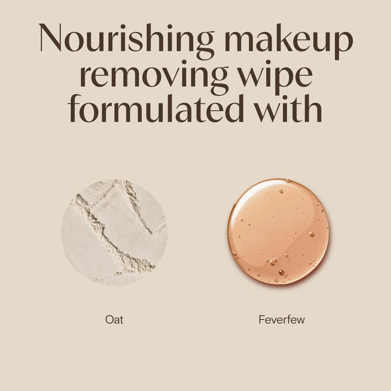 Aveeno Calm + Restore Unscented Makeup Remover Face Wipes, Fragrance Free Facial Cleansing Towelettes with Oat Extract & Calming Feverfew Leave Skin Feeling Soothed, Alcohol Free, 25 ct