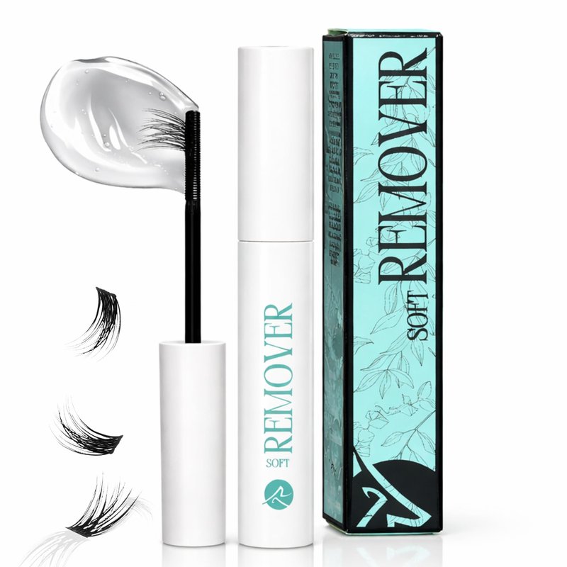 Gazelle Softouch Eyelash bond Remover, Plant-Based EyesCluster Lash Remover for Individual False Lashes - Safe for Sensitive Bond and Wispys, 2x More Effective, Gentle Non-irritating