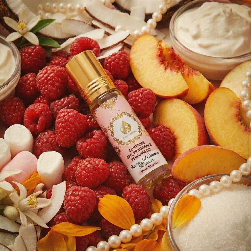 Ard Al Zaafaran Pink Blush Roll-On Perfume Oil - Khususi Scent, 10ml (0.34 FL OZ)