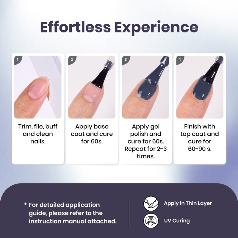beetles Dark Grey Gel Polish - 15ML Crown Navy Blue Dark Gray Borealis Gel Polish Soak Off Nail Art Manicure Salon DIY Uv Lamp Nail Design Decoration at Home
