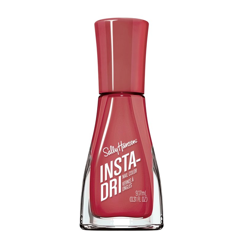 Sally Hansen Insta-Dri Nail Polish | Quick Dry, Long Lasting, Streak-Free Shine | Opaque, Glossy | 209 Alternate Reali-tea | Deep Merlot Red Nail Color
